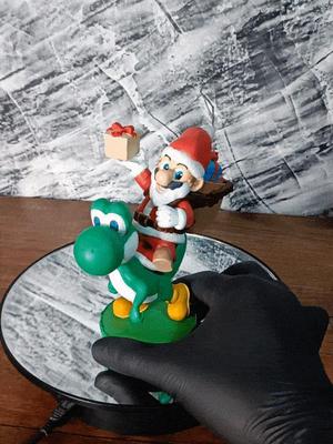 MARIO BROS PAPA NOEL AND YOSHI – CHRISTMASXCULTS
