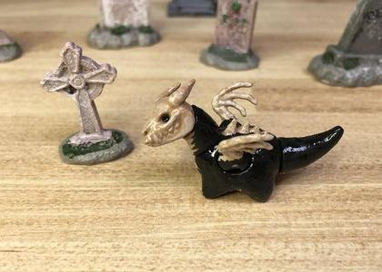 Skeletal Pieces for Miniature Jointed Dragon