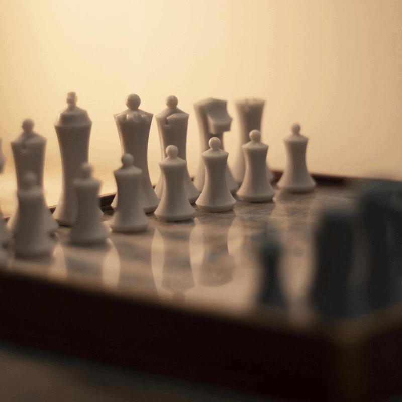 Minimal Modern Chess Set