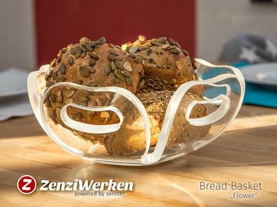 Bread Basket “Flower” cnc/laser