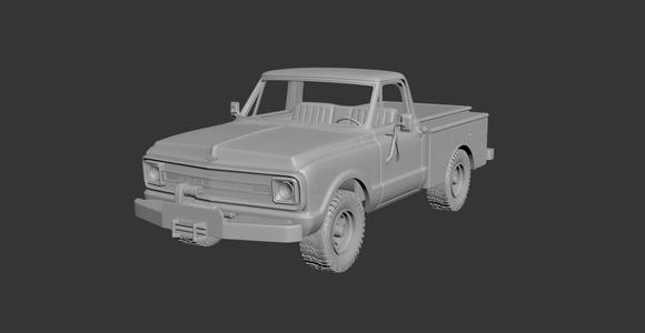 CHEVROLET K20 UTILITY BED