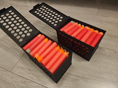 Smaller Nerf Mega Dart Ammo Can. (18cm printbed)