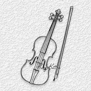 VIOLIN wall art musician home decor