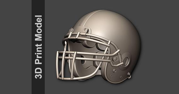 Classic 80s-2010s Football Helmet