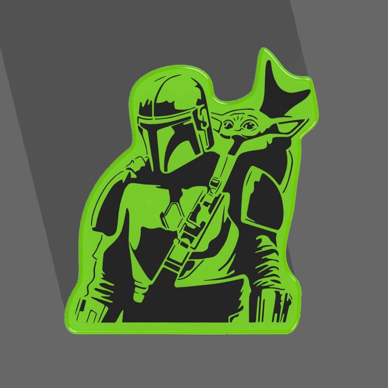 Mandalorian and Baby Yoda Box