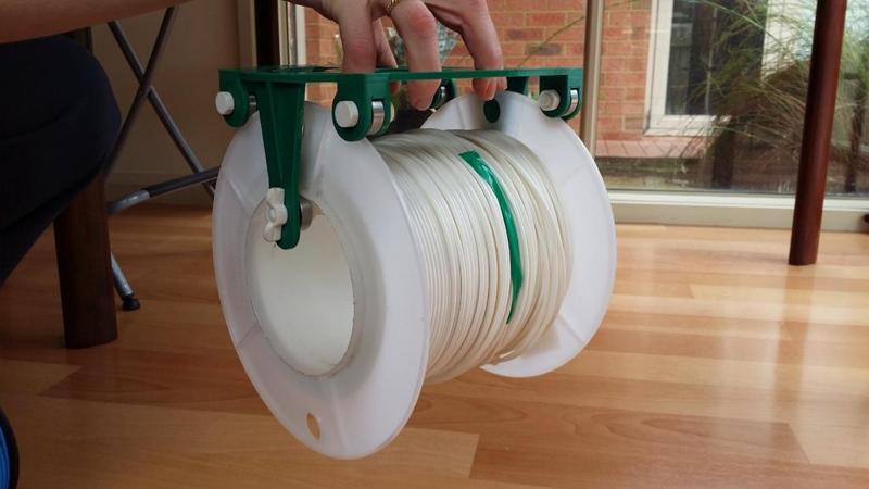 ROLLER RING | Stable Multi-mount Parametric Filament Spool Holder