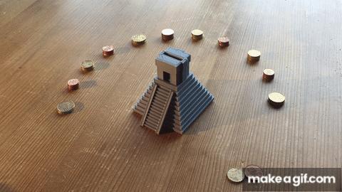 Moneybox $ pyramid design