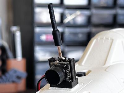 Mini FPV Camera Clip Mount