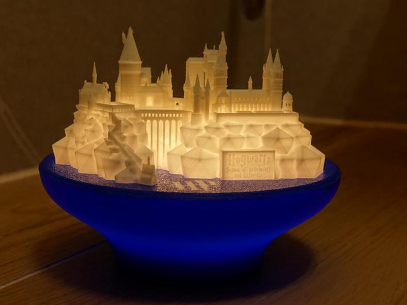 Hogwarts castle night lamp (stand)