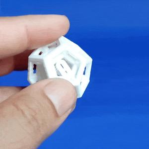 ghost dice (dodecahedron)
