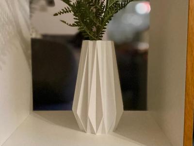Tradicional crystal vase – vase mode print