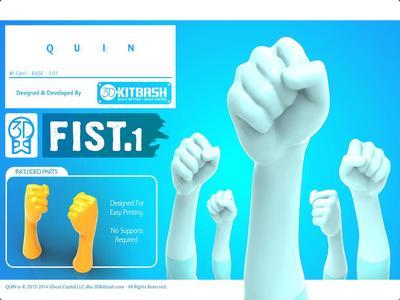Quin G1: Fist1 – Handy UpKit – 3DKitbash.com