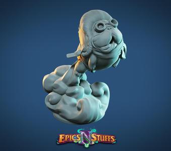 Pug (Self Propelled) Rocketeer Miniature