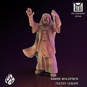 Kansik Woldfrick, Cultist Leader
