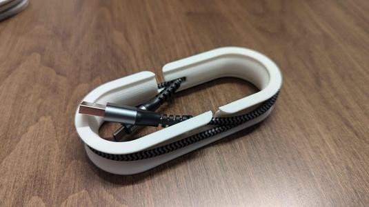 Minimal USB Cable Wrap - Parametric