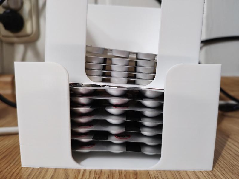 Medicine sheet storage box