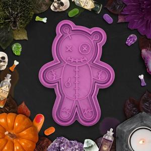 Halloween - Woodoo doll cookie cutter / stamp