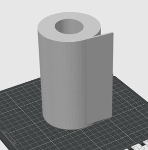 Toilet Paper Roll Vase Design