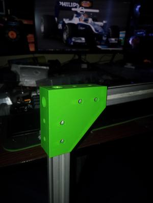 2020 aluminum extrusion 90 deg connector