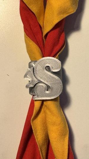 Squirrel Scout Logo Woggle