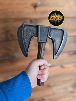 Rusty Axe - Double Bladed Cosplay / Prop