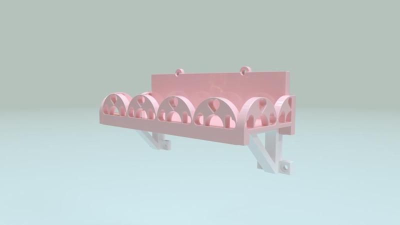 small modular shelf