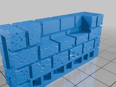 OpenForge Compatible Dungeon Wall Alcove
