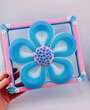 5 Petal Flower Wall Art