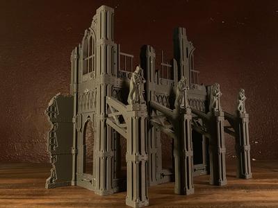 Imperial Cathedral Ruin Wargame Terrain