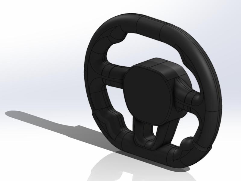 Sim Racing Steering Wheel V2