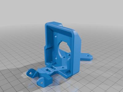 Chain mount for BMG extruder