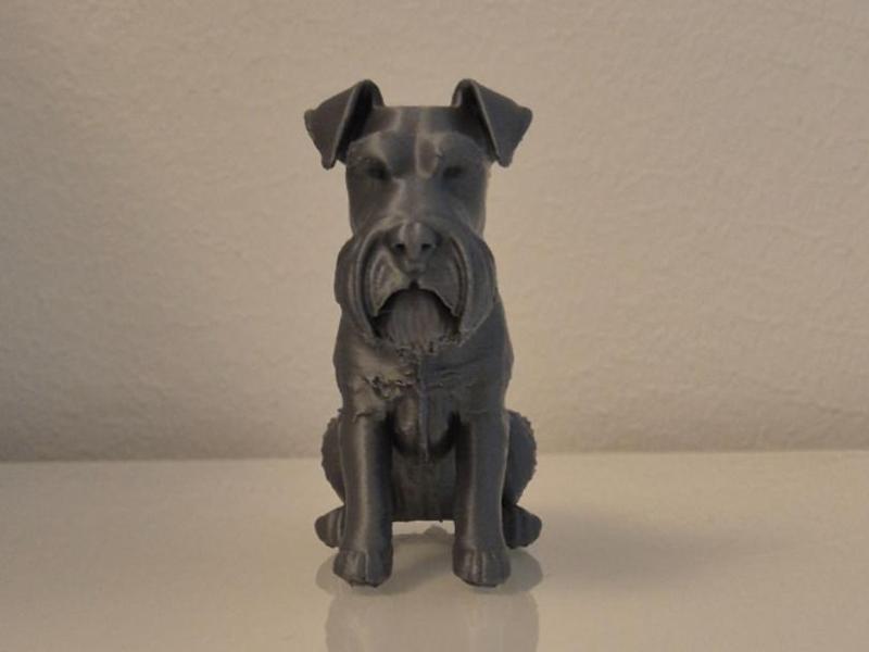 Schnauzer – 3D Printable Dog Figurine