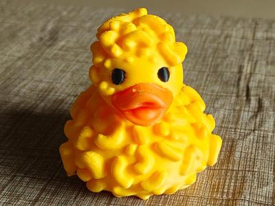Mac and Cheese Rubber Duck