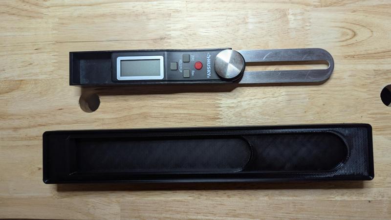 Gridfinity Husky Angle Finder holder