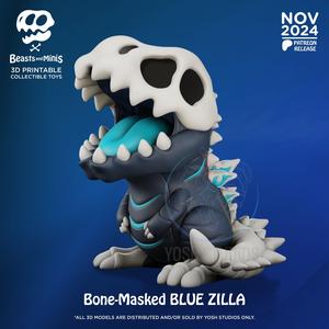 Blue Zilla (Boney Beast) 3D Printer STL File