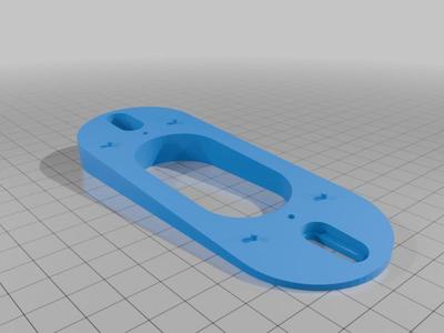 Reolink Doorbell mount 5 deg down 5 deg to right