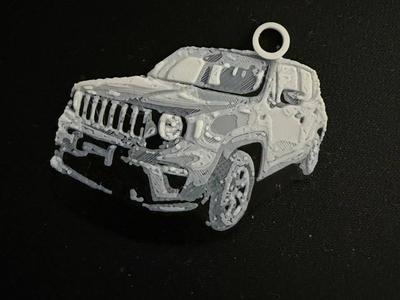 Jeep Renegade Keychain