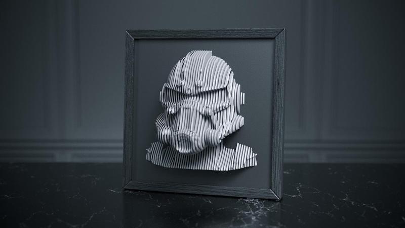 Fallout Layered Wall Art – 3D Printable Gamer Decor