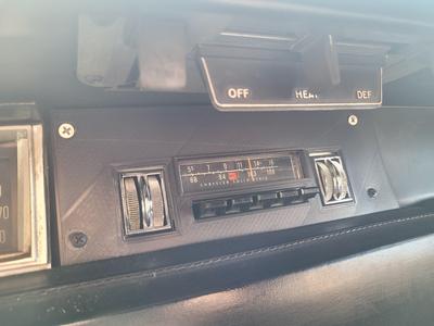 1969 RoadRunner radio bezel