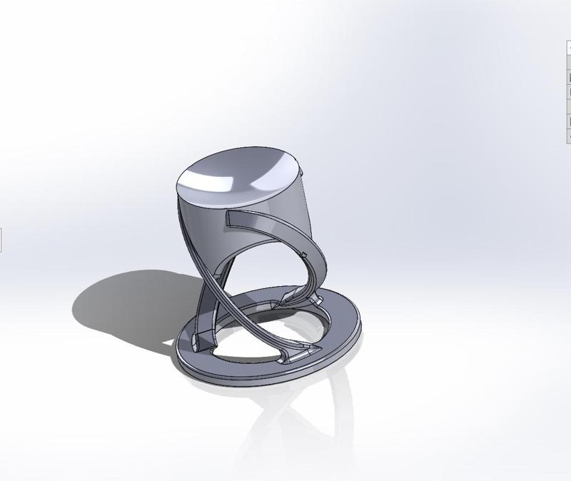 Glue On Scolymia Coral Stand