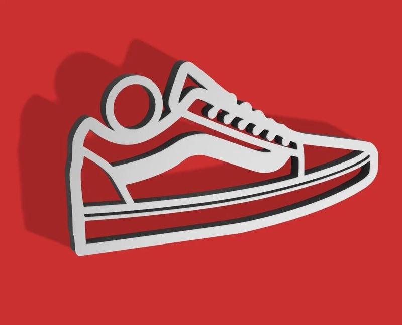Vans Old Skool keychain