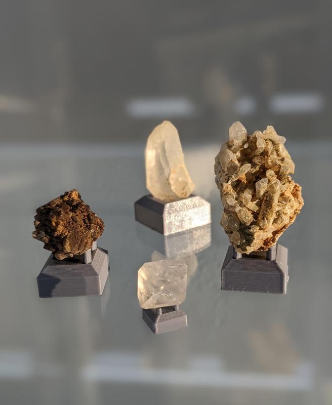 Mineral Display Stands for Rockhounds