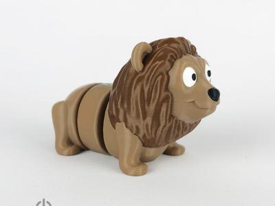 Cute Lion Articulated