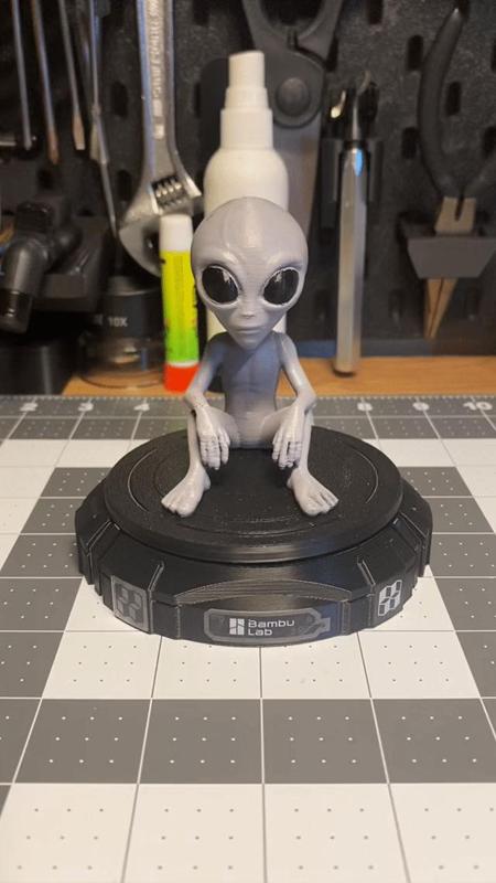 Gray Alien - Sharpy the eyes, Easy!