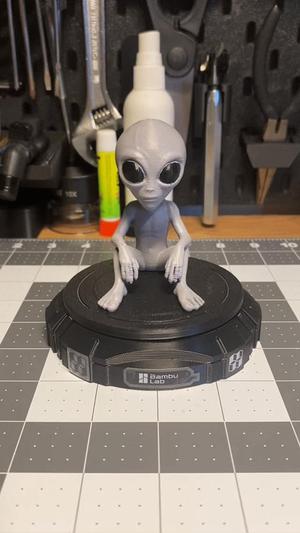 Gray Alien - Sharpy the eyes, Easy!