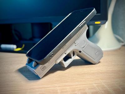 Glock 17 Smartphone Stand