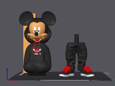 Urban Vibes Mickey Mouse BlackedOut Street Edition