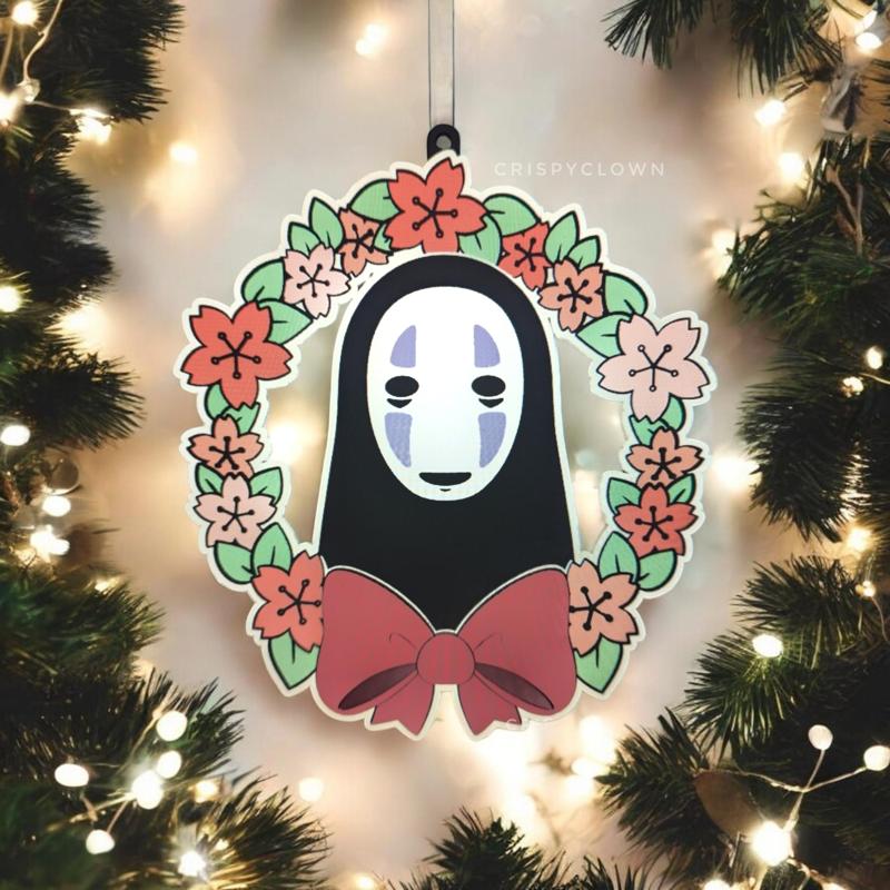 No Face Wreath