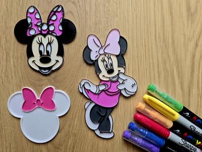 Minnie Mouse DIY Coloring Fun Gift Decor Activity