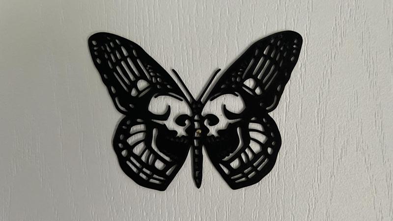 Butterfly Of Death Wall Art